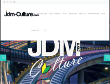 Tablet Screenshot of jdm-culture.com